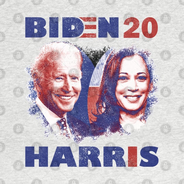 Joe Biden Kamala Harris 2020 Election Democrat Liberal T-Shirt by Meryarts